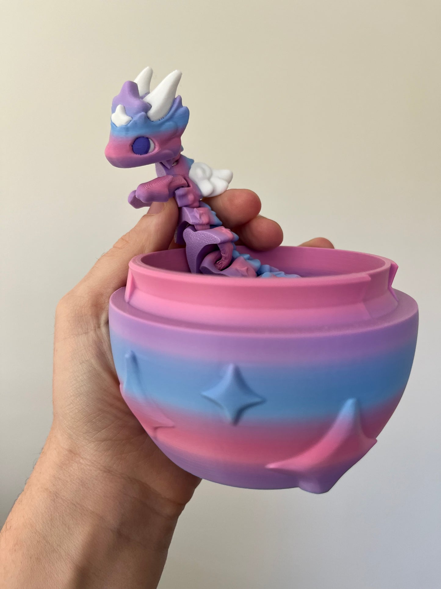 Gradient dragon and Egg