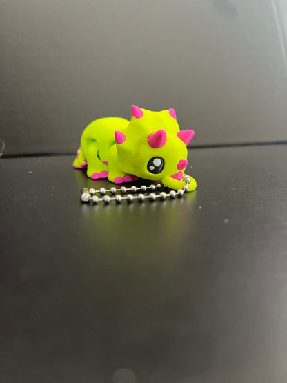Darling dinosaurs keychain/necklace