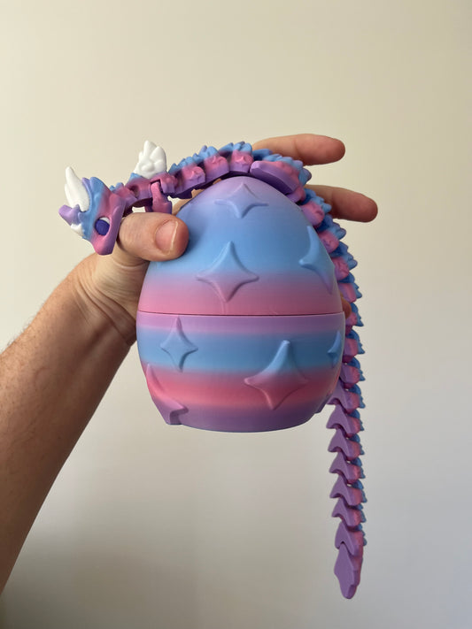 Gradient dragon and Egg