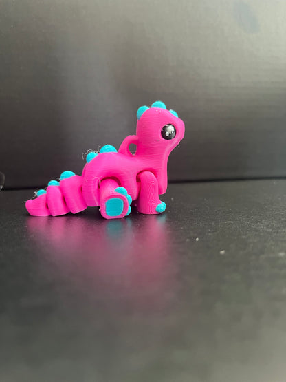 Darling dinosaurs keychain/necklace