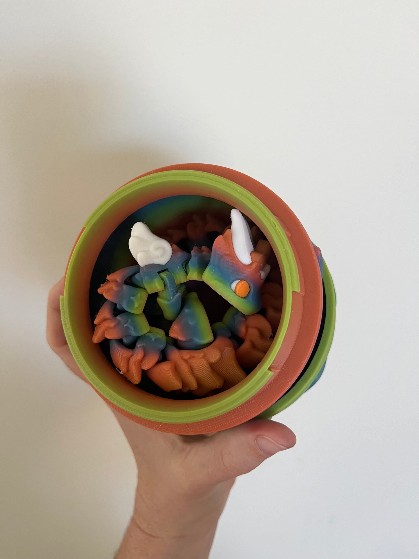 Gradient dragon and Egg