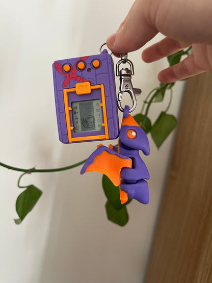 Darling dinosaurs keychain/necklace