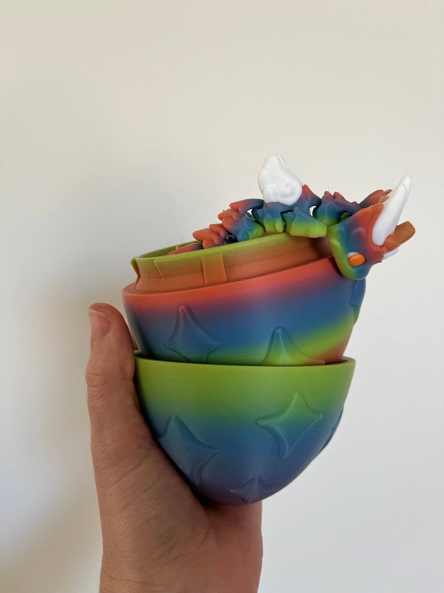 Gradient dragon and Egg