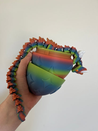 Gradient dragon and Egg
