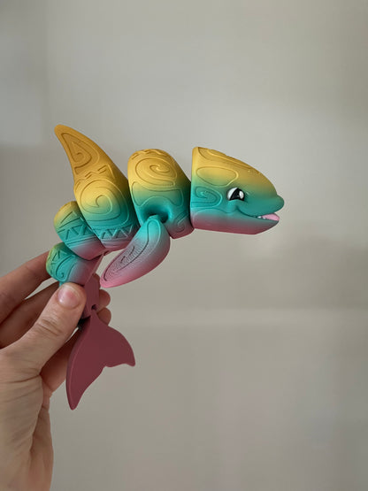 *NEW tattooed Whale