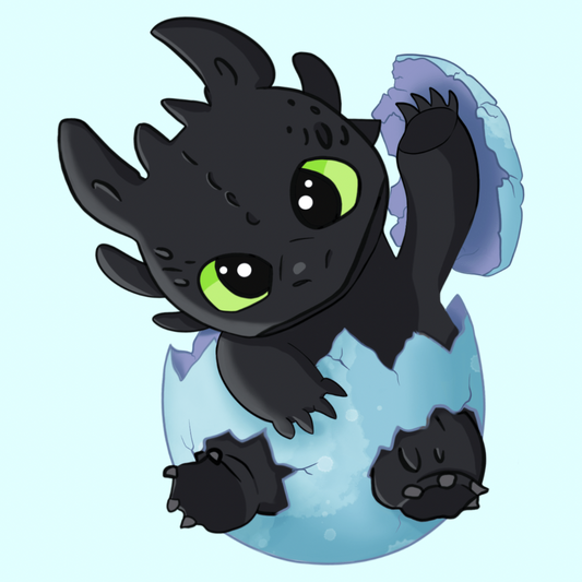 Custom itty bitty dragons and eggs